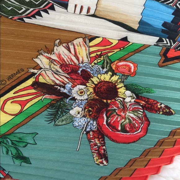 DESIGNER ▪️HOST PICK✨ HERMES KERMIT OLIVER SCARF - Picture 11 of 16